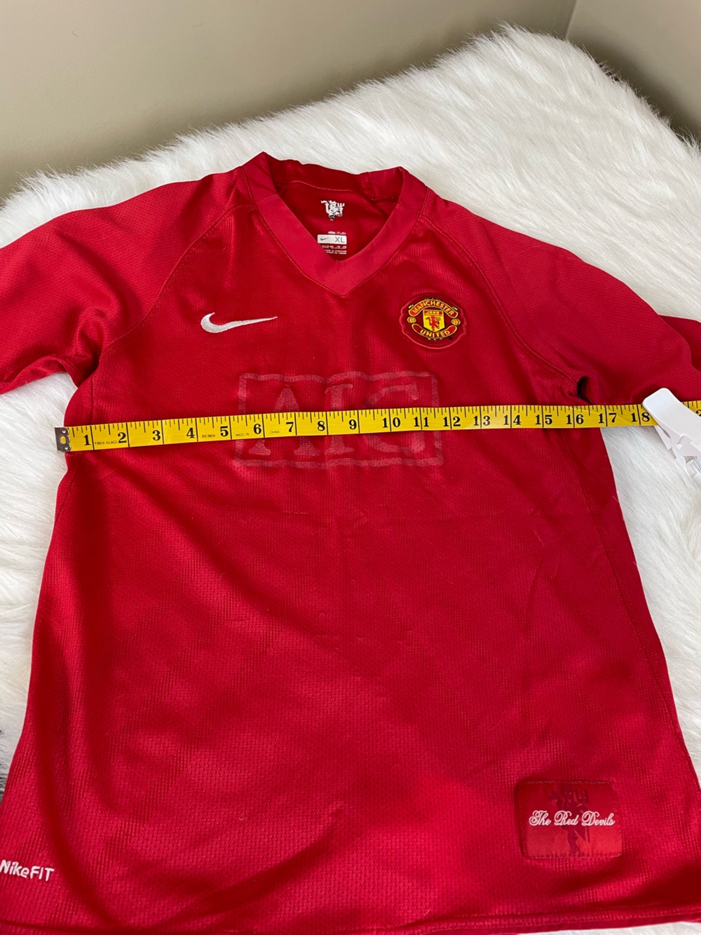 Soccer bundle Messi hoodie medium and Nike Manchester United XL - Picture 14 of 14